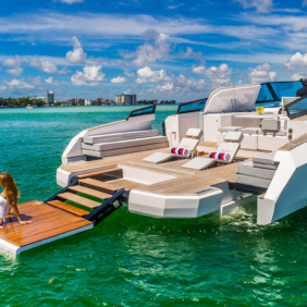 Rivellini Design - Evo 43 - Evo Yachts - beach area open