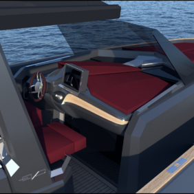 Rivellini Design - Evo Center Consolle - Evo CC - render